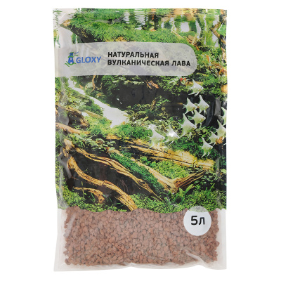 GLOXY Лава красная 5-9 мм 5л